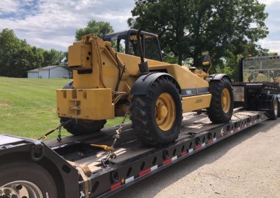 American Lighthouse Transportation Hauls CAT TH83 Telehandler From Decatur, Indiana to Maysville, Kentucky. See Pics…
