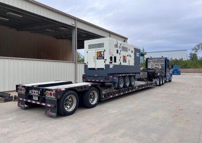 American Lighthouse Transportation Hauls Air Compressor From Rock Hill, South Carolina To Suwanee, Georgia. See Pic…